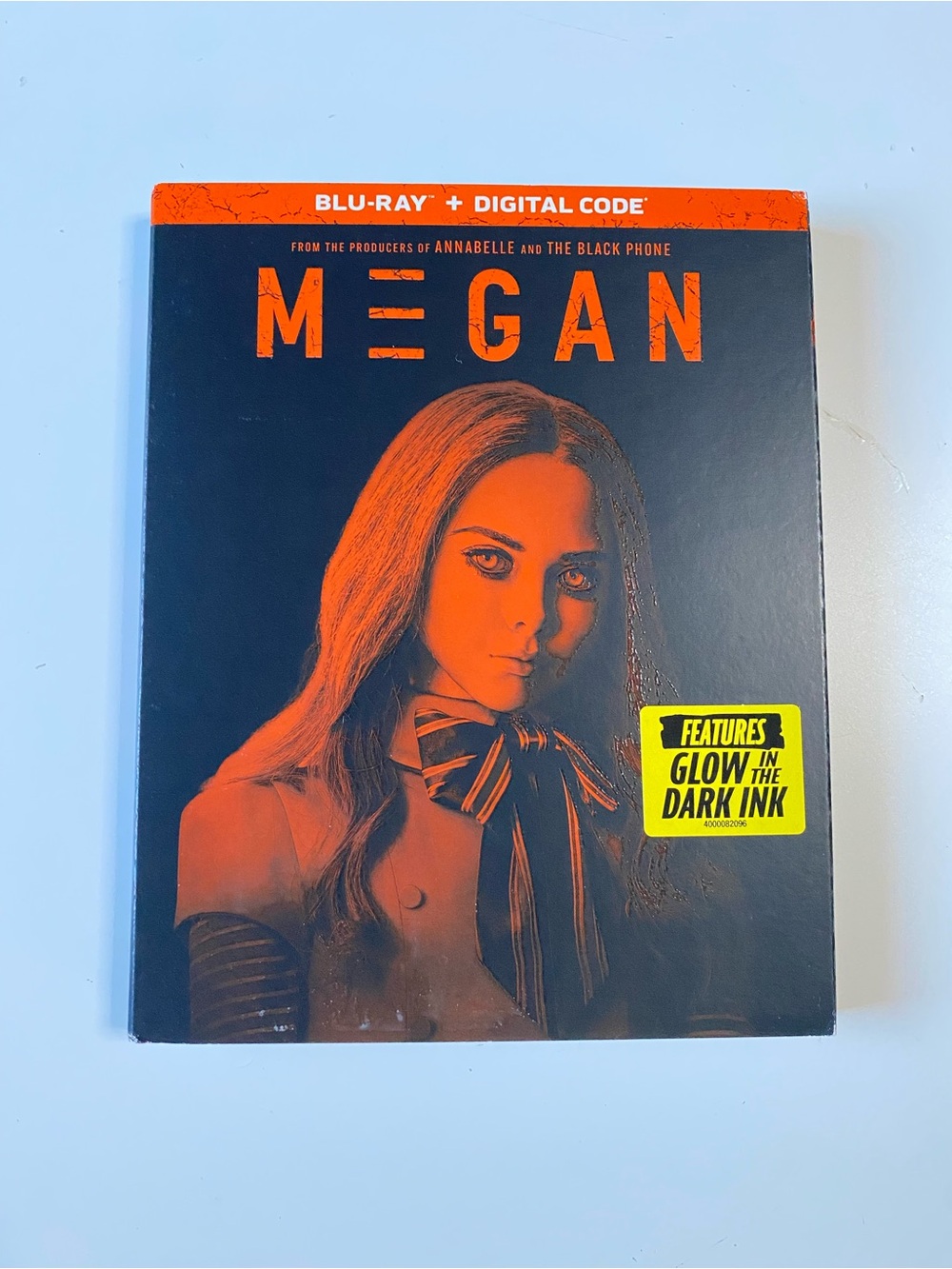 M3gan (Blu-ray, DVD & Digital, 2022) w/ Limited Ed. Glow In The Dark Slipcover